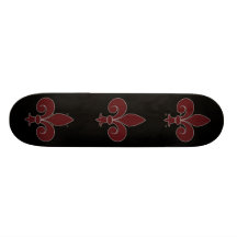 Fleur-De-Lis Skateboard