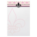 Fleur de Lis Stationary Design stationery
