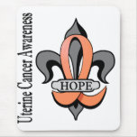 Fleur De Lis Uterine Cancer Hope