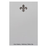 Fleur De Lis Water Metre Lid, Name address customi