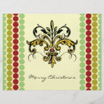 Fleur de lis Xmas Flyer