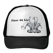 Fleur de Liz Mesh Hat