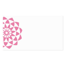 Fleur de Lotus Cartes De Visite Professionnelles