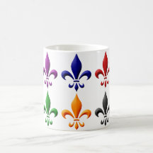 Fleur De Lys Mug À Café
