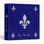 Fleur-de-lys on a Binder