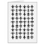 Fleur Di Lis Designs Greeting Card