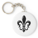 Fleur Di Lis Designs Keychains