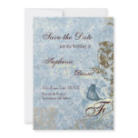 Fleur di Lys Damask - Save the Date Announcement