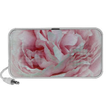 Fleur en pastel haut-parleurs iPod