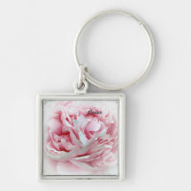Fleur en pastel porte-clé