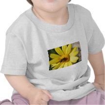 Fleur et abeille jaunes t-shirt