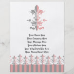 Fleur Heart Crown - Pink Flyers