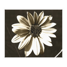 fleur impression sur toile