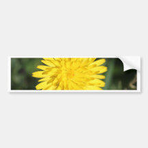 Fleur jaune adhésifs pour voiture