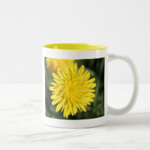 Fleur jaune tasse