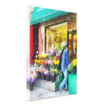 Fleuriste de voisinage toile tendue