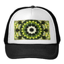 FLEURS D'ART ABSTRAIT CASQUETTE DE CAMIONNEUR