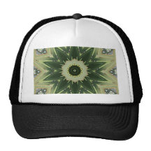 FLEURS D'ART ABSTRAIT CASQUETTES DE CAMIONNEUR
