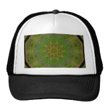 FLEURS D'ART ABSTRAIT CASQUETTES DE CAMIONNEUR