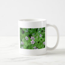 Fleurs de bordure de haies de Bill de grues Tasse À Café