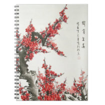 Fleurs de cerisier chinoises carnets