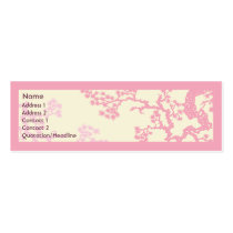 Fleurs de cerisier - maigres cartes professionnelles