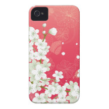 Fleurs de cerisier Sakura Coque iPhone 4
