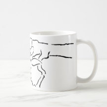 Fleurs de cerisier tasse à café