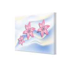 Fleurs de lis impression sur toile