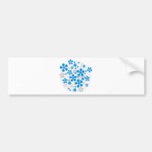 Fleurs de Milou Autocollants Pour Voiture