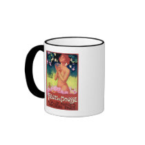 Fleurs de Mousse Perfume Poster Mugs