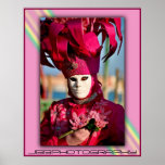 fleurs de perle de carnaval affiches