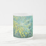 Fleurs d'herbe de champ tasse