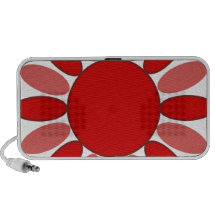 fleurs haut-parleur mobile