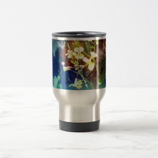 Fleurs jaunes minuscules mugs à café