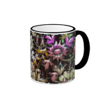 FLEURS MUGS À CAFÉ