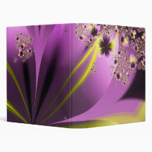 Fleurs pourpres de fractale