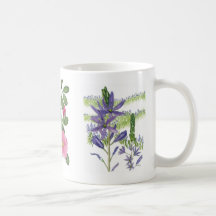 Fleurs sauvages 1 tasse à café