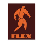 Flex Bodybuilding Postcards