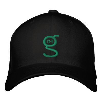 Flex Fit Cap w I'm G Logo Embroidered Baseball Caps by ImGEEE