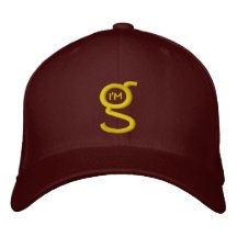 FlexFit Wool Cap w I'm G Logo Embroidered Baseball Caps