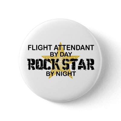 Flight Attendant Rock Star by poorrichards