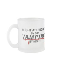 Flight Attendant Vampire by Night Coffee Mugs