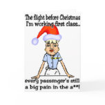 Flight Before Christmas Greeting Cards