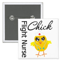 Flight Nurse Chick v1 Pin