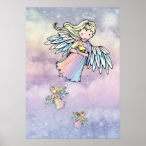Flight of the Angel Poster by Molly Harrison