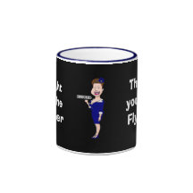 Flight of the Finger Coffee Mugs