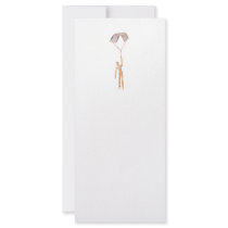 Flight to safety with Euro money Rack Card Design