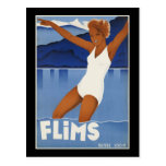 Flims Switzerland Post Card