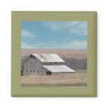 Flint Hills barn Fridge Magnet